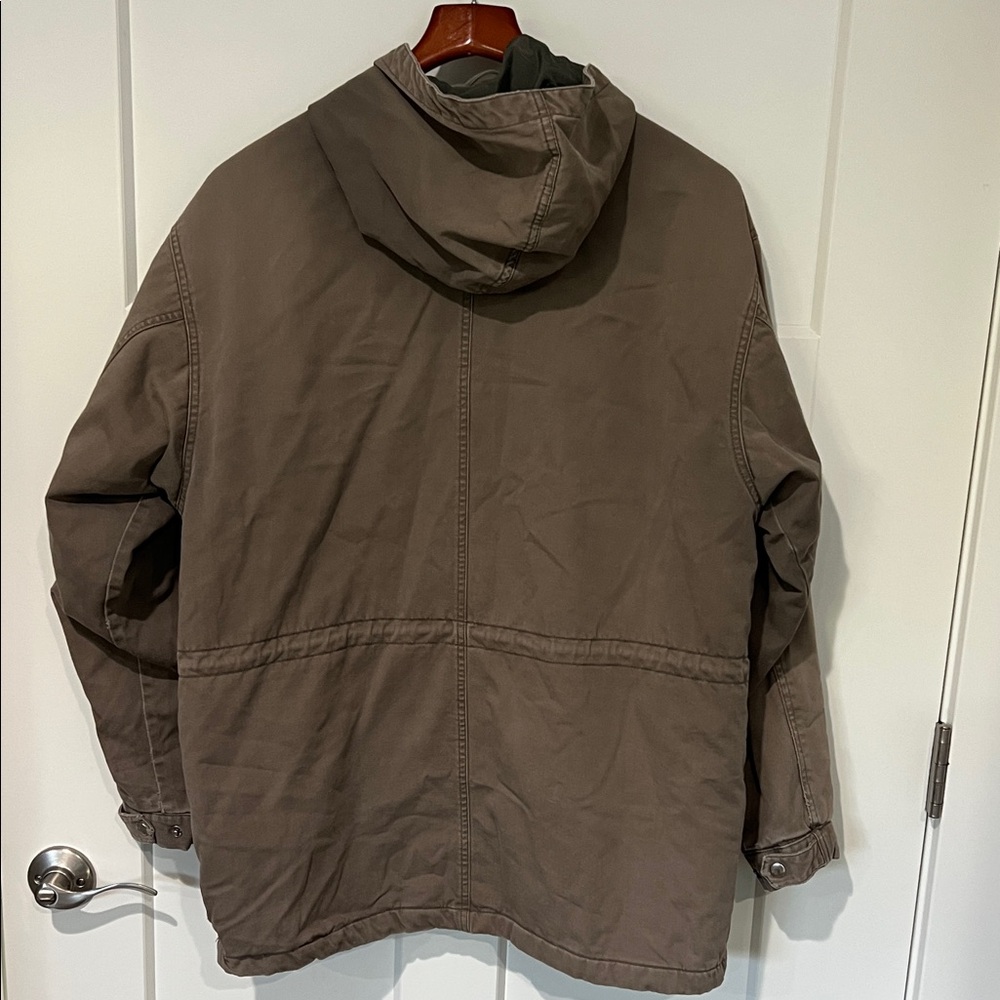 Vintage Y2K Old Navy Oversized Barn Jacket with Pockets Jacket Sz 16 - Picture 5 of 11